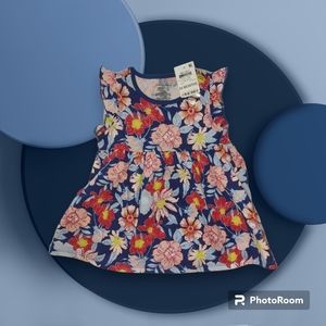 First Impressions Dress with Flutter Sleeves, NWT, 24M